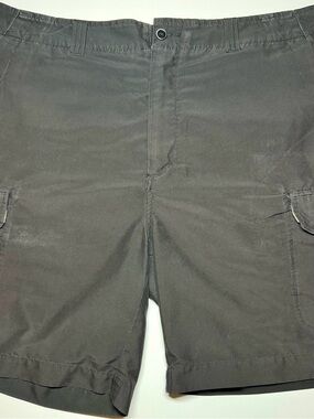 Quiksilver Edition Cargo Hybrid Shorts Men’s 36 Gray Amphibian G504338 Y2K